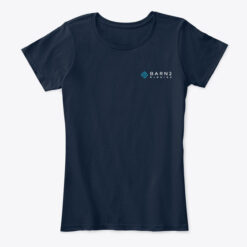 Women's Slim T-Shirt (Navy/Black)